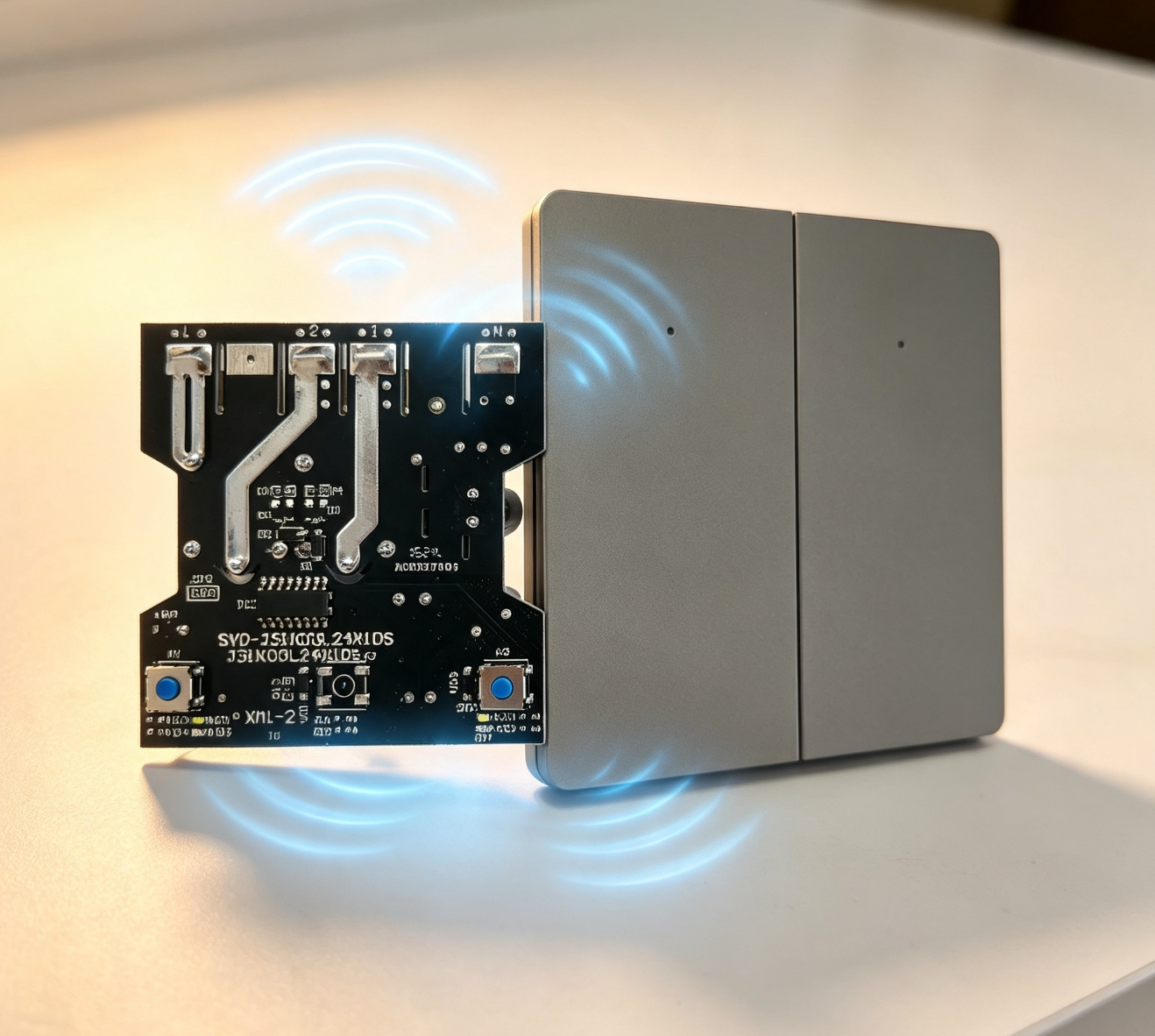 Wireless Smart Switch Control PCBA for Building Automation