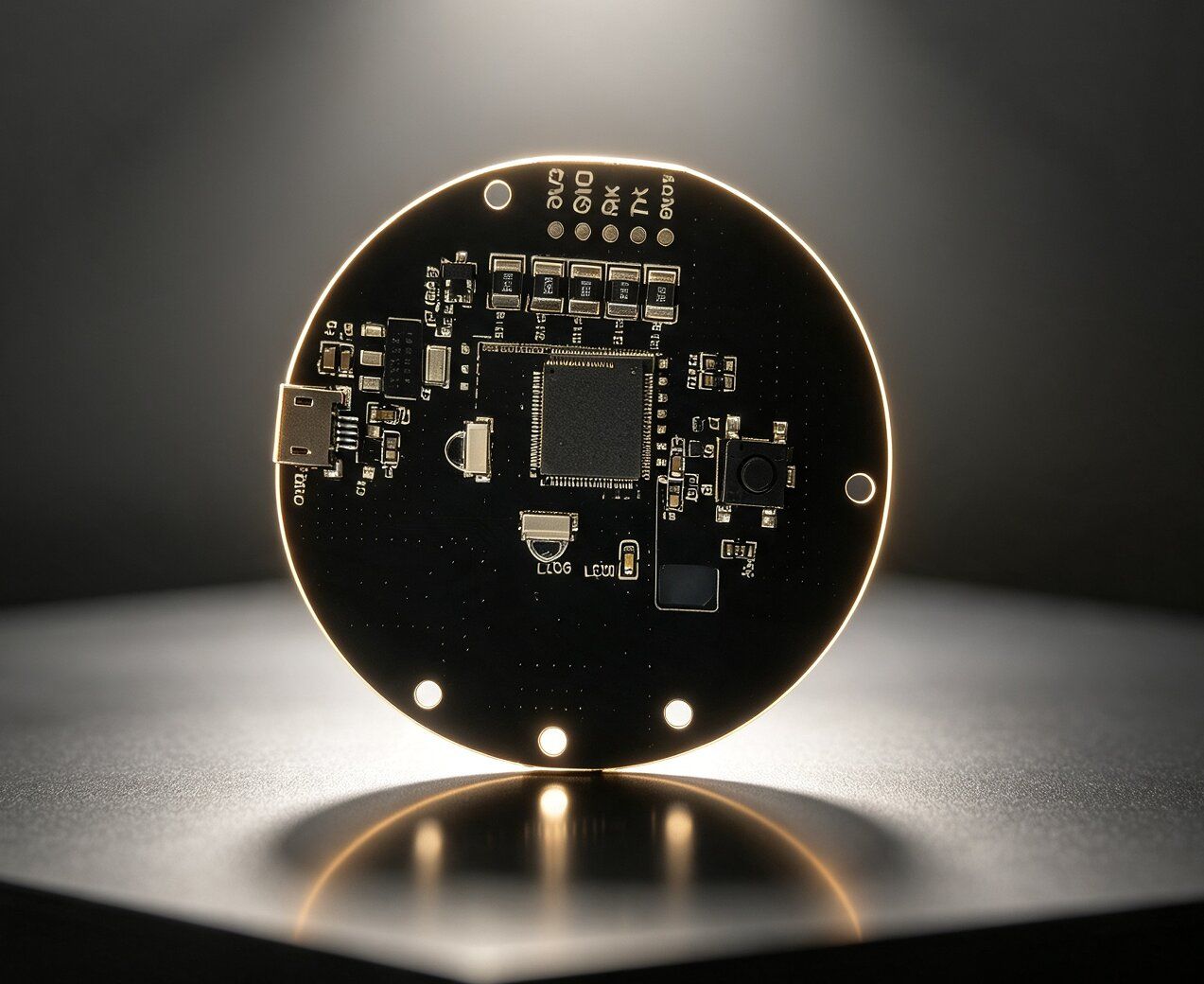Smart Access Control PCBA for Door Lock Fingerprint and Face Recognition Systems