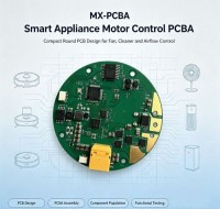 Circular Motor Control PCBA for Advanced Smart Home Appliances