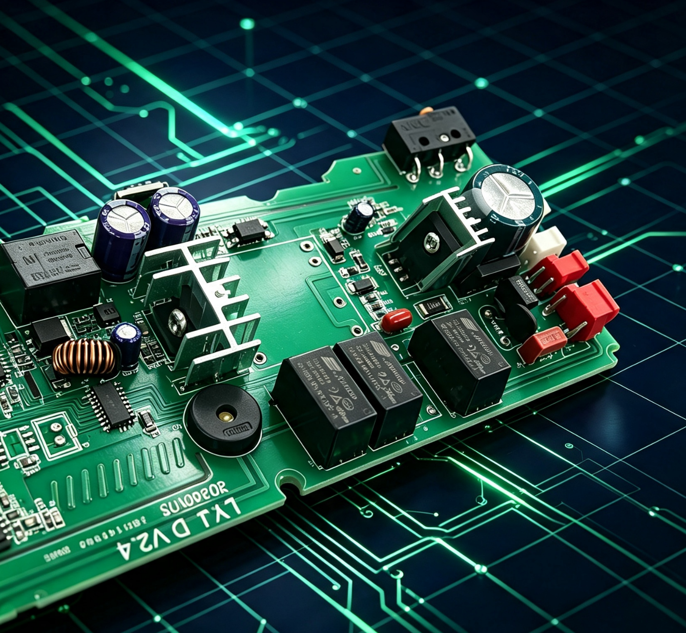 Relay Control PCBA for Load Switching in Smart Home Automation Systems