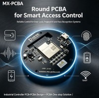 Smart Access Control PCBA for Door Lock Fingerprint and Face Recognition Systems