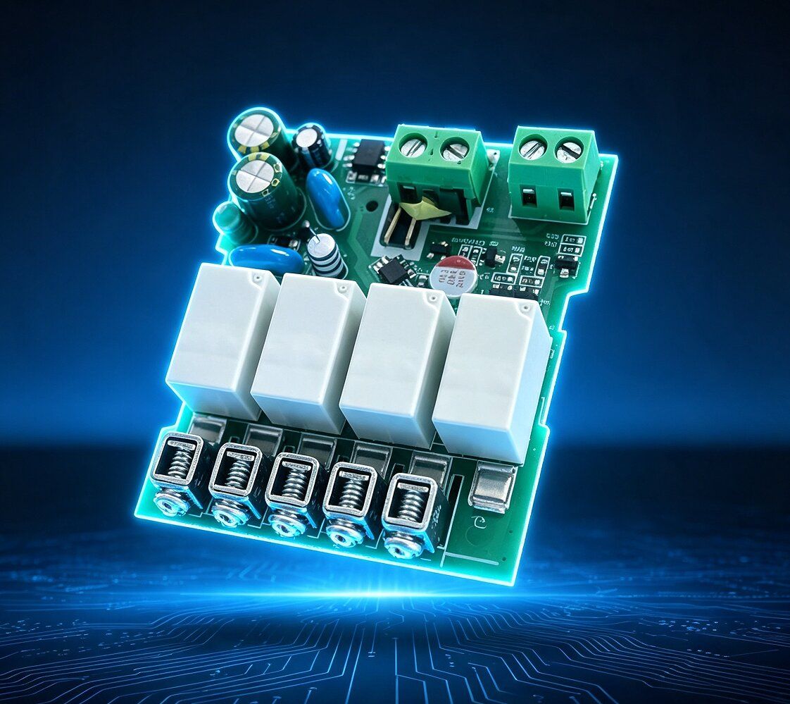 Relay Control PCBA for Smart Switch Automation and Home Projects