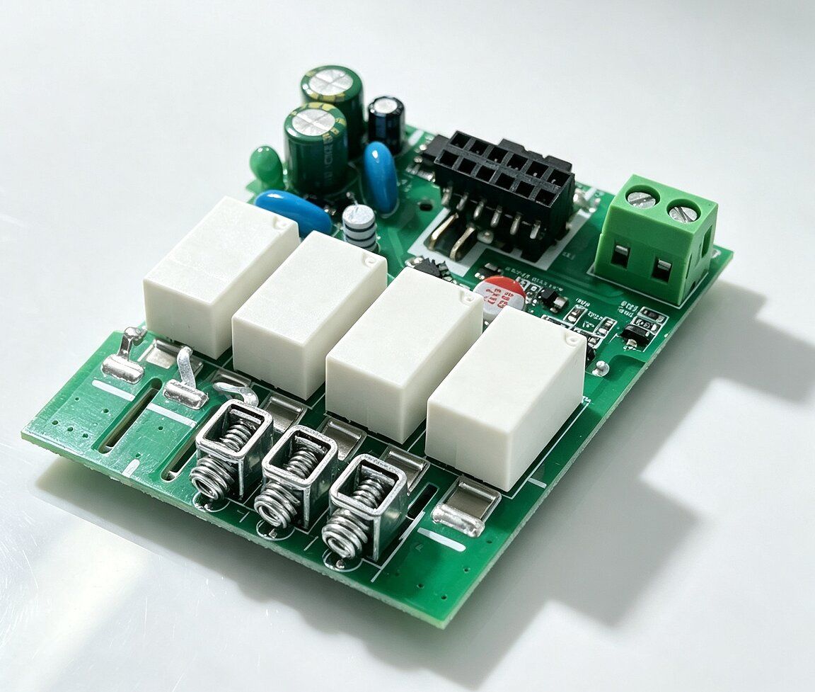 Relay Control PCBA for Smart Switch Automation and Home Projects